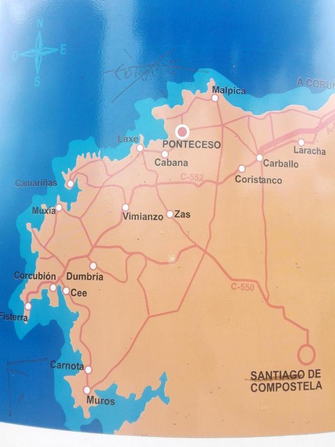 Terra Do Mar Atico Nuevo En Costa Da Morte, Camino De Los Faros Ponteceso Exterior photo
